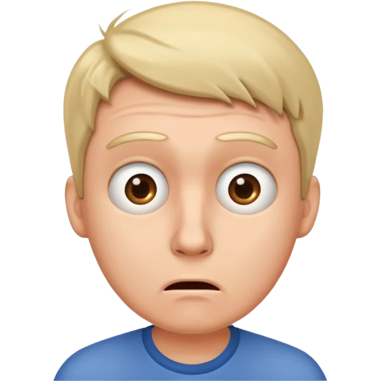 Guy confused  emoji