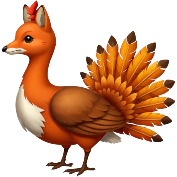 🦊🦃 emoji