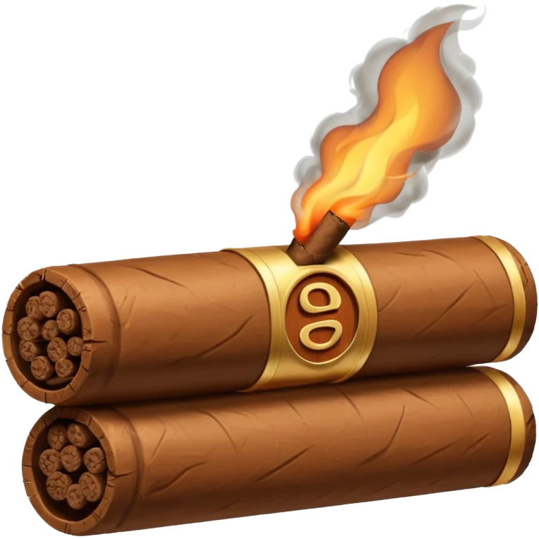 cigar under bloc symbol emoji