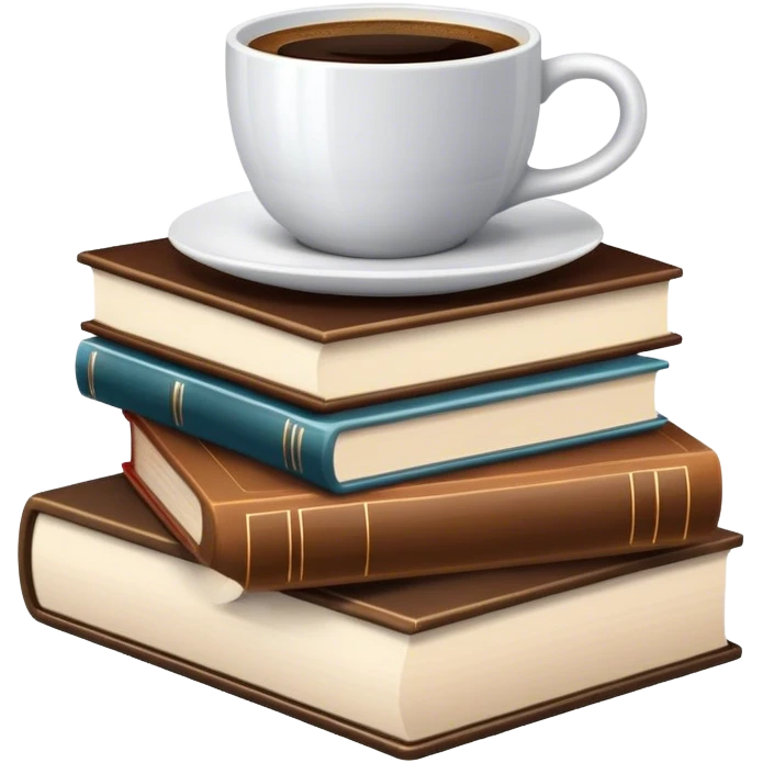 📚☕️ emoji