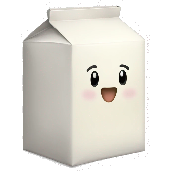milk box emoji