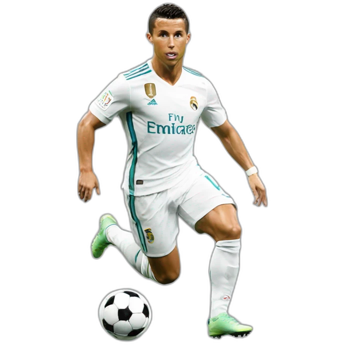 Ronaldo sur macron emoji