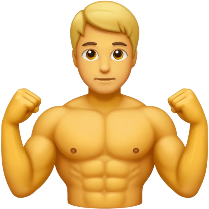 Costas musculosas emoji
