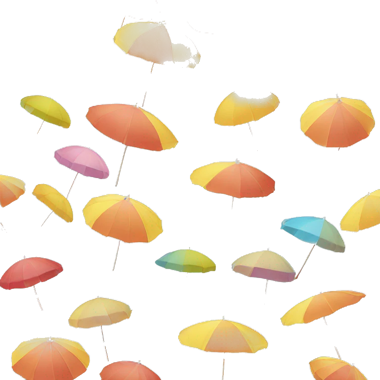 Beach umbrella emoji
