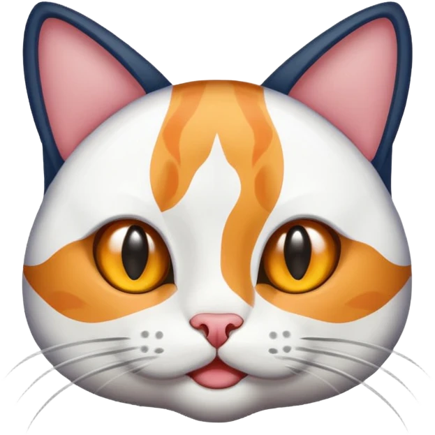 Tricolor cat emoji