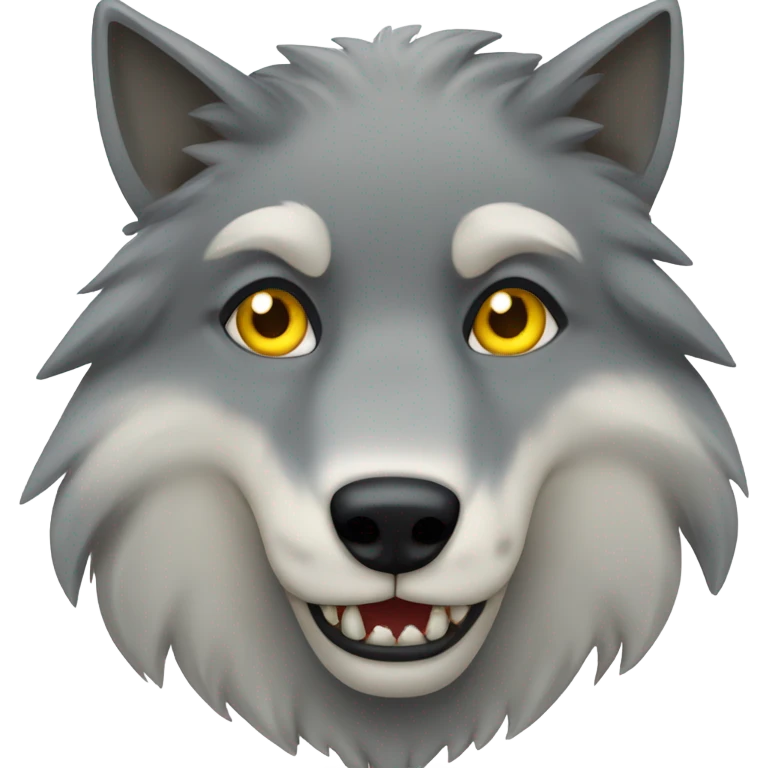 Wolf emoji
