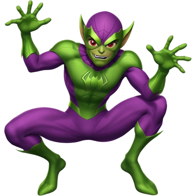 Green goblin's Spiderman  emoji