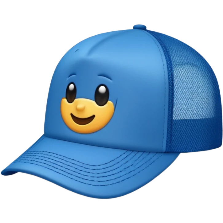 Trucker hat with the same angle as this 🧢 emoji
