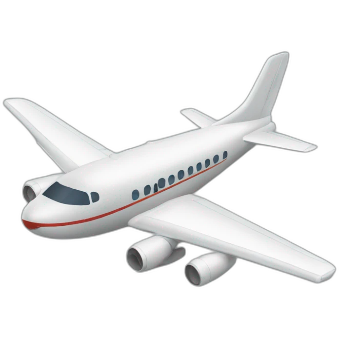 Avion simple emoji