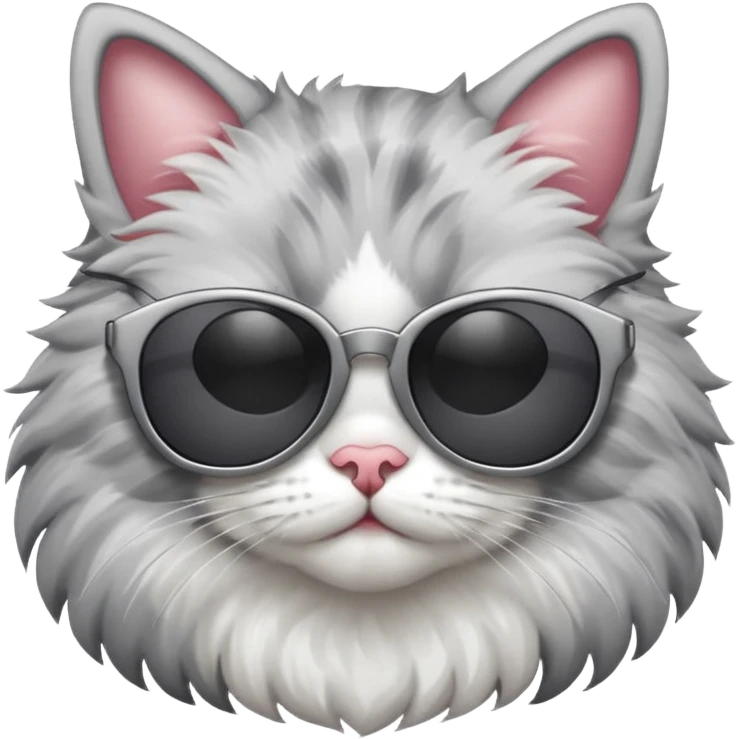 Cat wearing sunglasses emoji