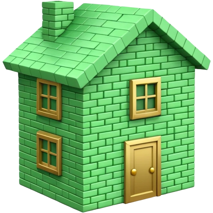 house made out of money emoji