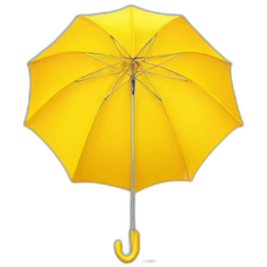 Yellow umbrella emoji