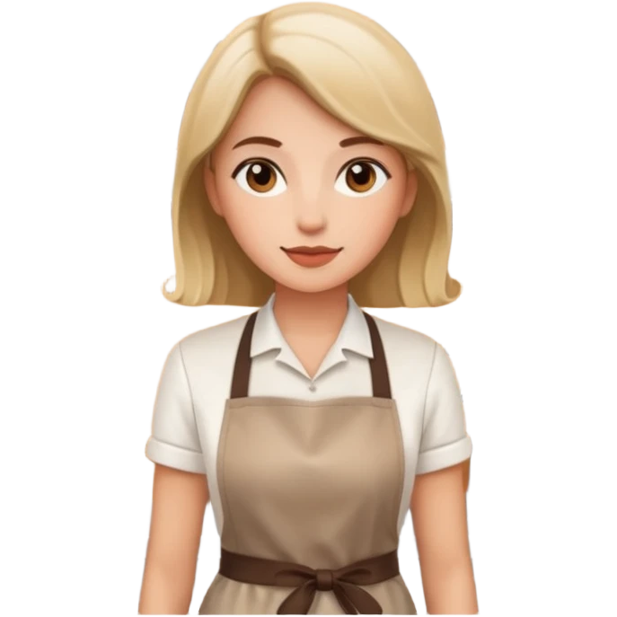 woman Café Barista emoji