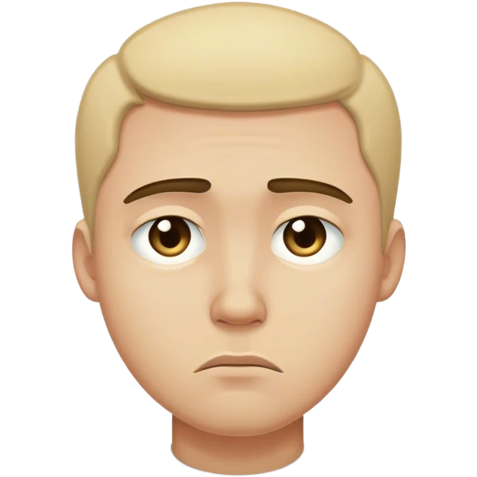 super super sad guy emoji