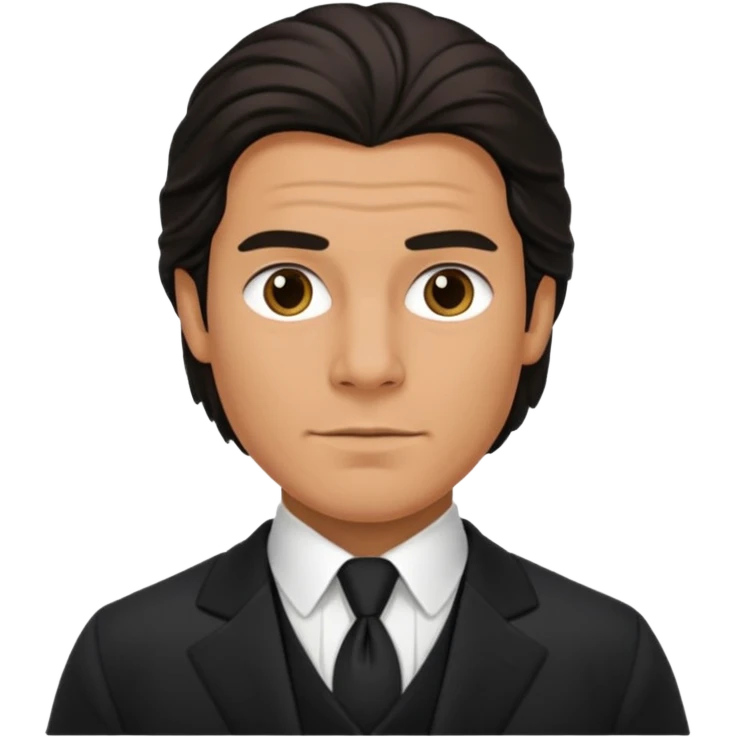 Man in black princess bride emoji