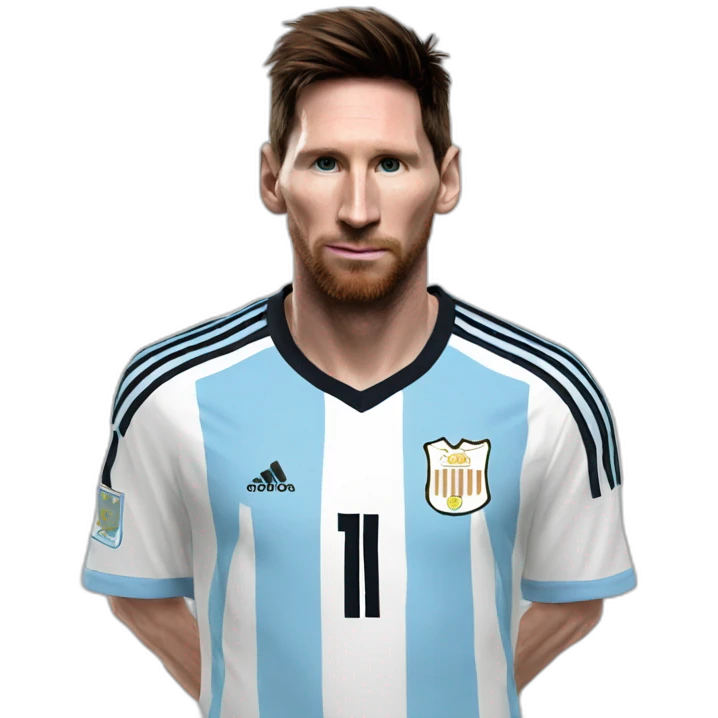 messi argentina emoji