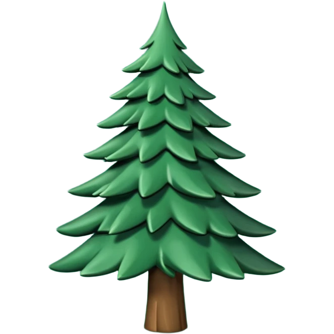 sapin en mouvement, qui se tord emoji