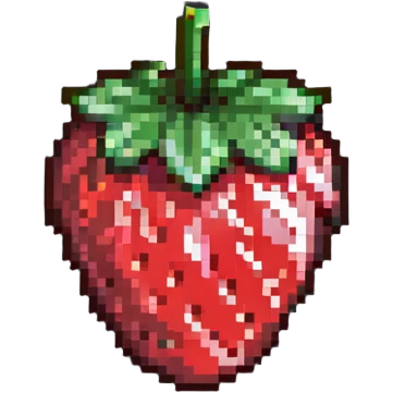 strawberry tanghulu emoji