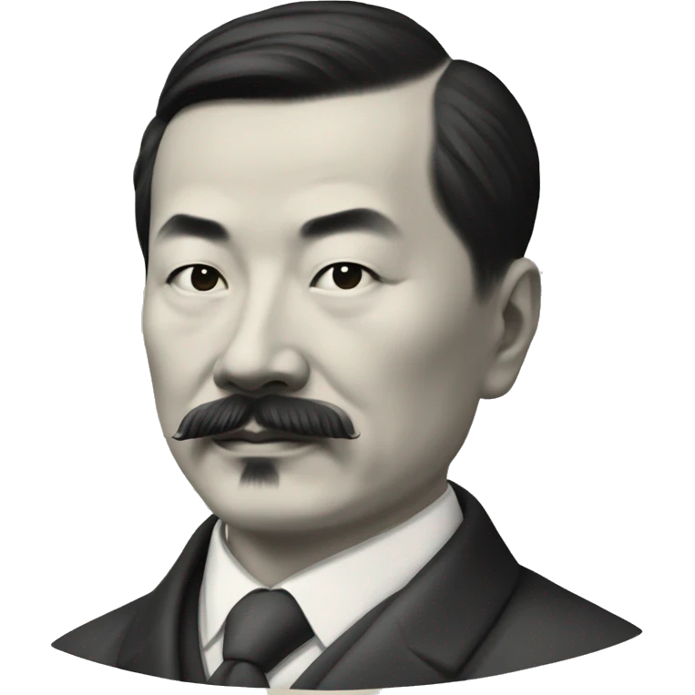 Lu Xun (1881-1936), one of the earliest and best-known modern Chinese writers emoji