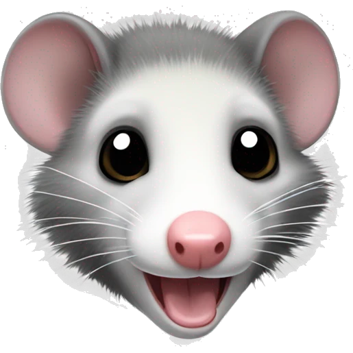 Opossum emoji