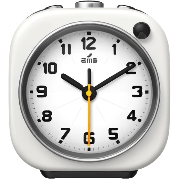 um DESPERTADOR minimalista emoji