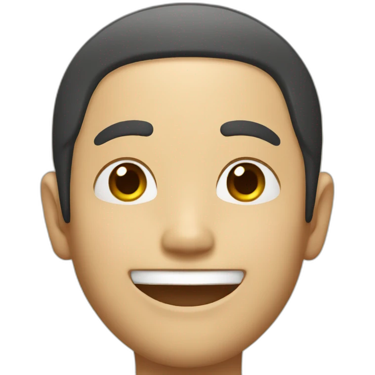 japanese man,smiling emoji