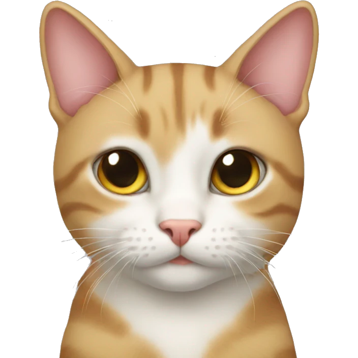 cat with  lov emoji