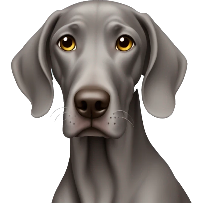 Weimaraner emoji