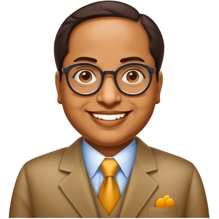 Dr bhim rao Ambedkar emoji art emoji