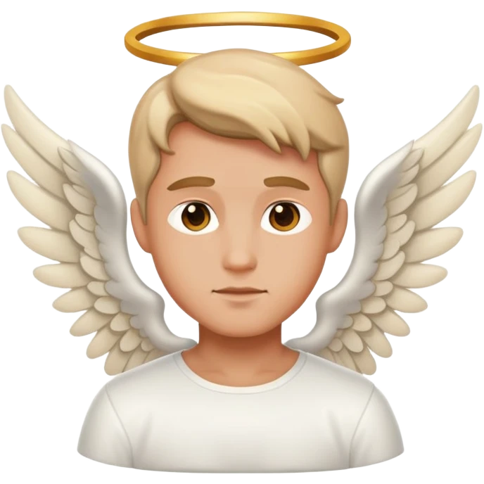 adult angel male emoji emoji