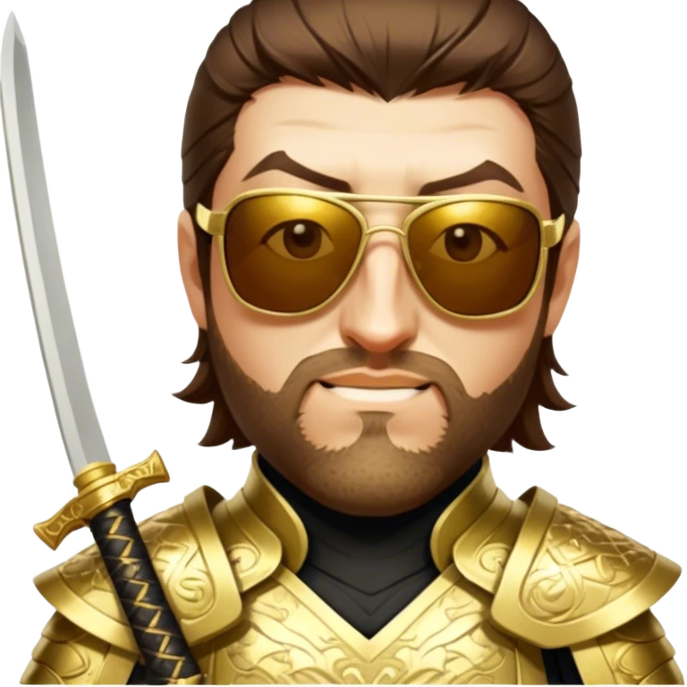 Golden Samurai emoji