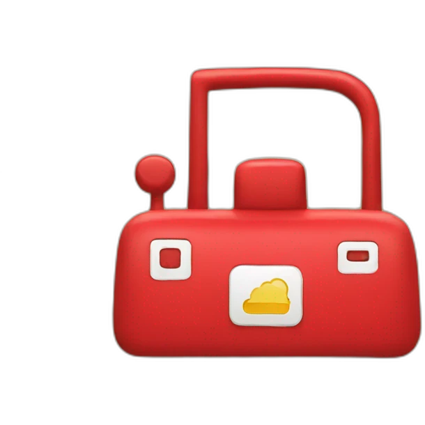 iPhone with red and text: APP emoji