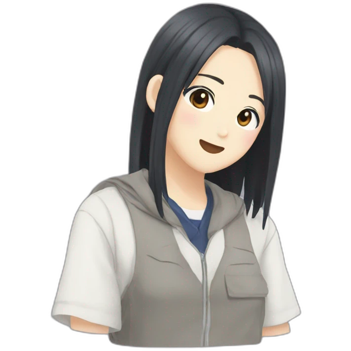 Kanao tsuyuri emoji