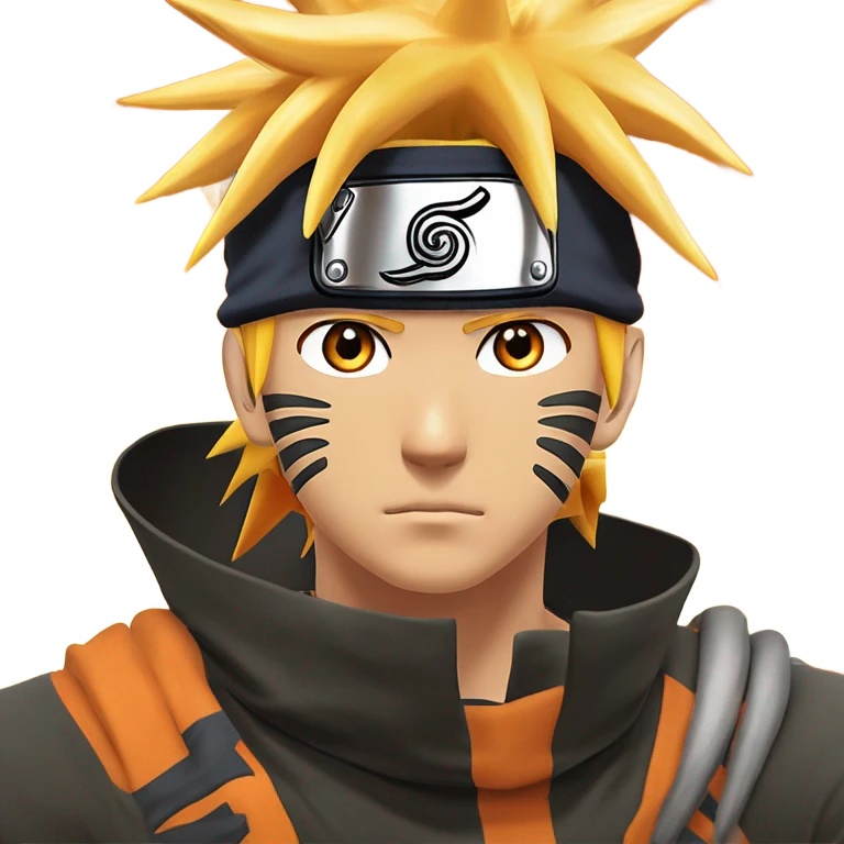 Naruto uzumaki Baryon mode emoji