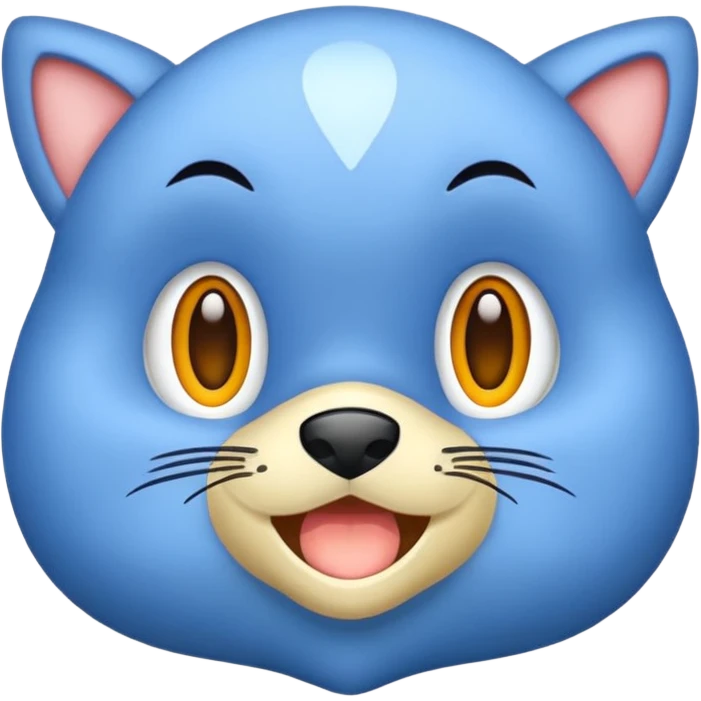 синий круг в котором белая галочка (не лицо) emoji