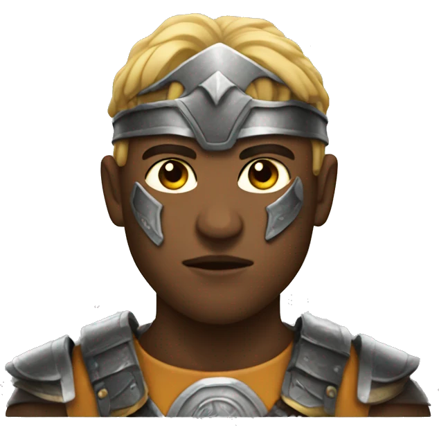 Internal gaze of a warrior  emoji