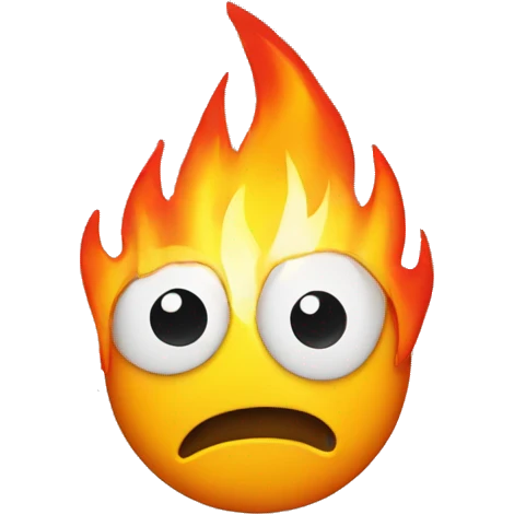 fire emoji qr emoji