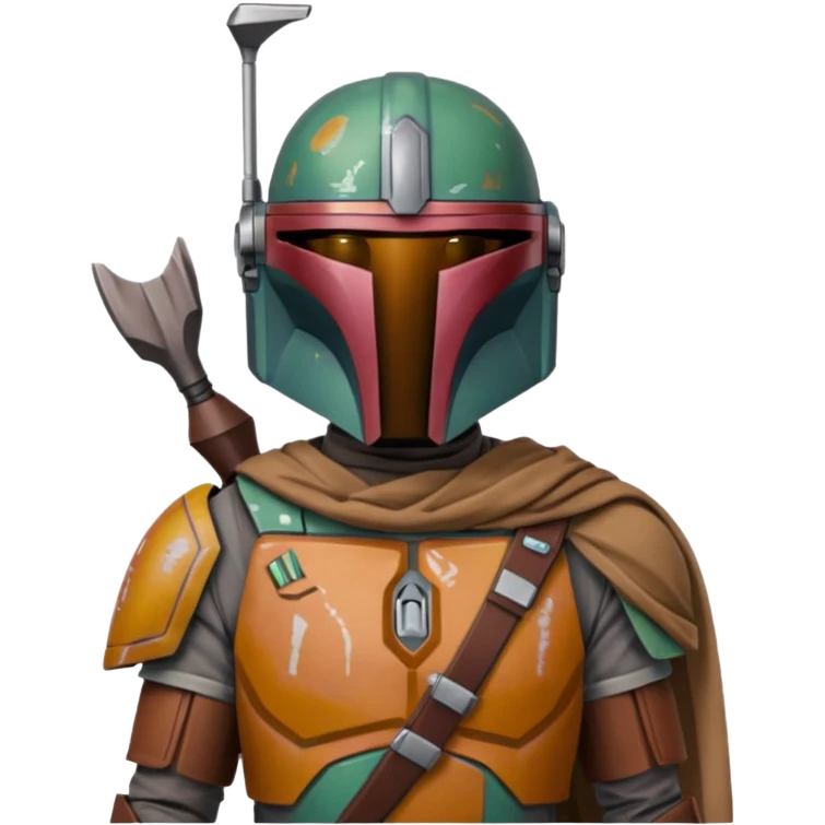 mandalorian colororful outfit emoji