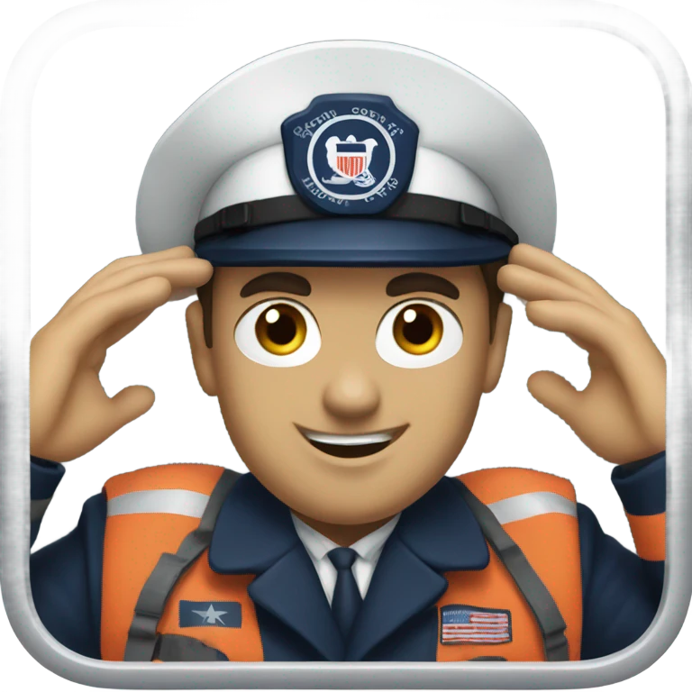 Coast guard  emoji
