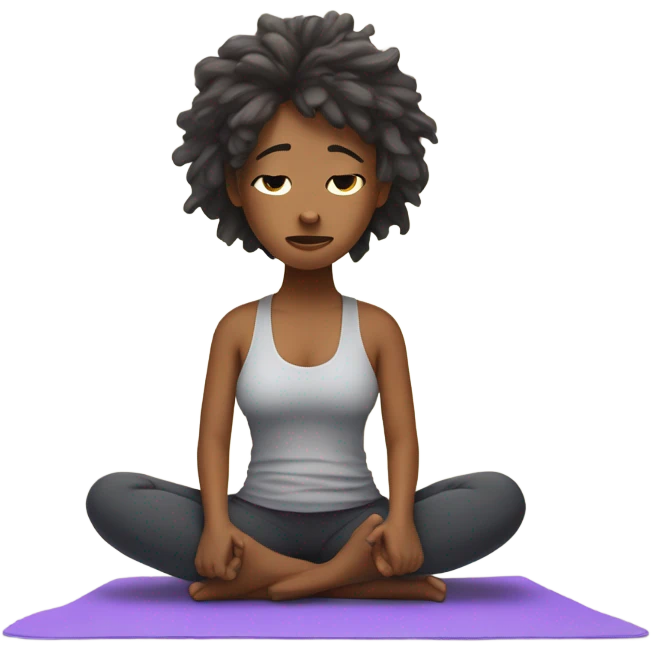 Hot yoga hungover  emoji