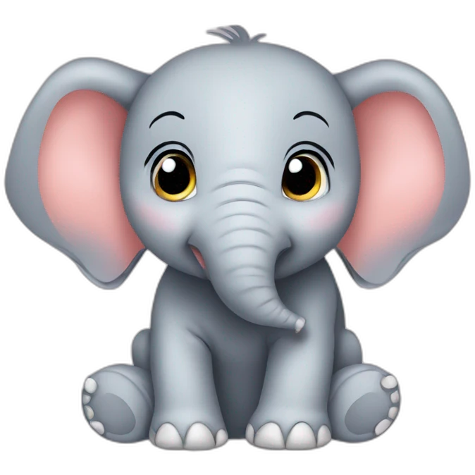 elephant-baby emoji