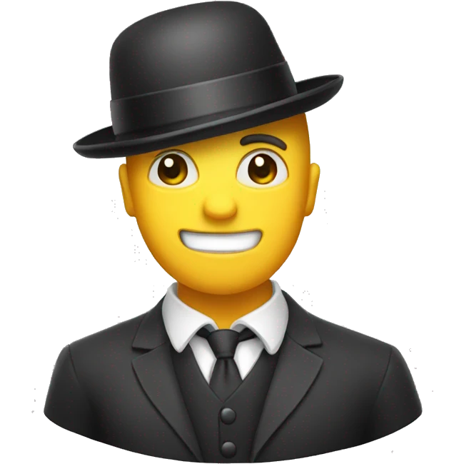 bowler hat emoji