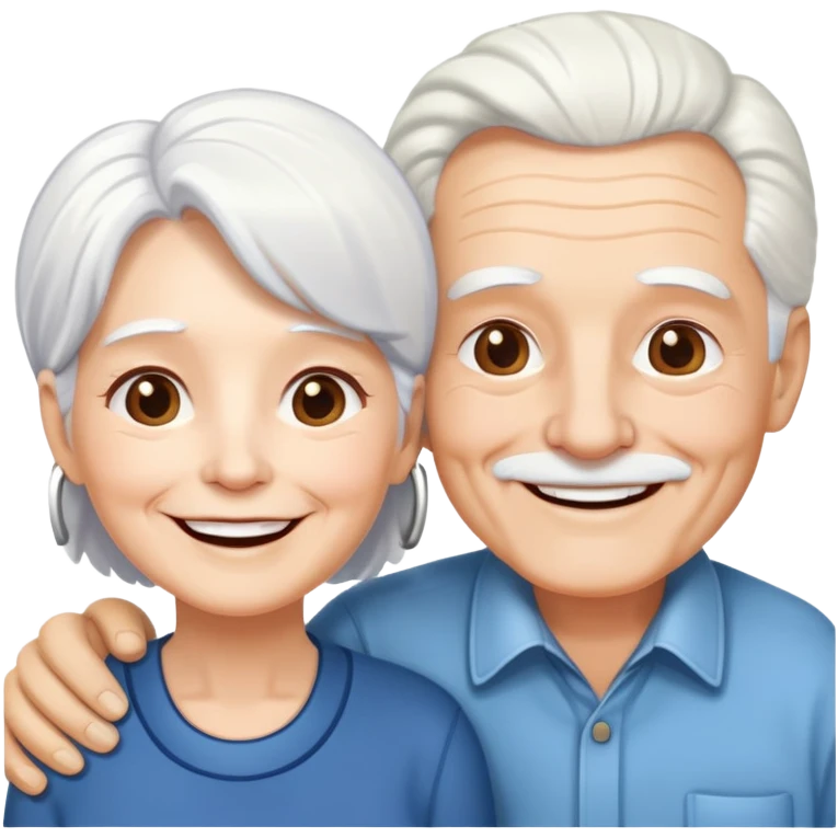 Old couple emoji