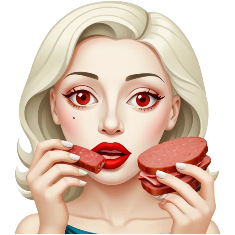 picasso abstract art mona lisa SPAM MEAT  emoji