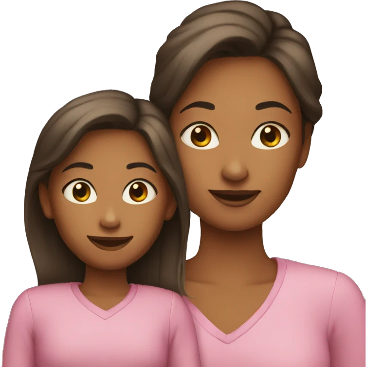 mother and daughter emoji