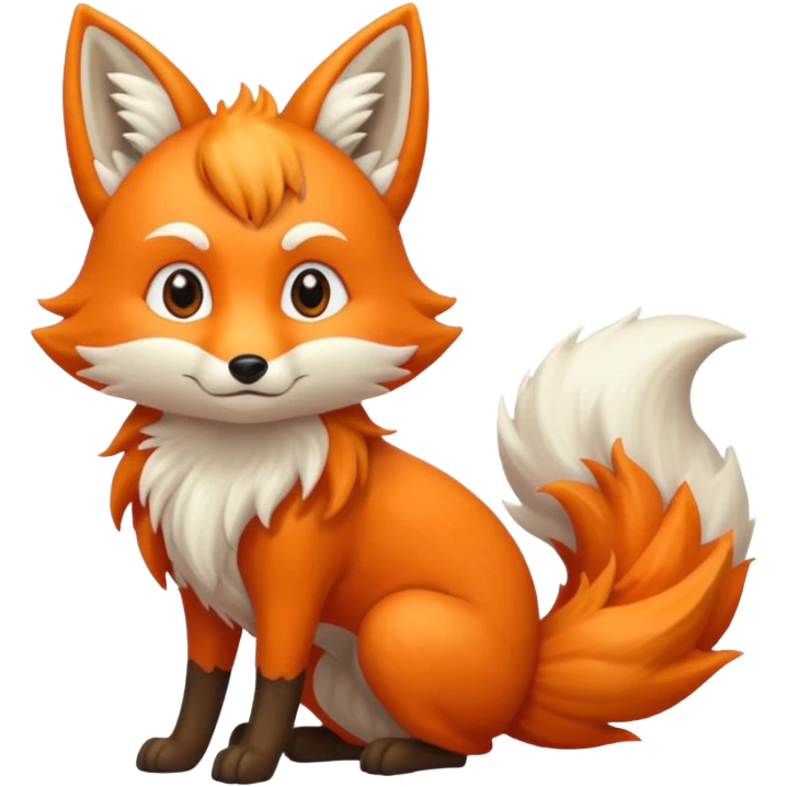 nine-tailed fox emoji