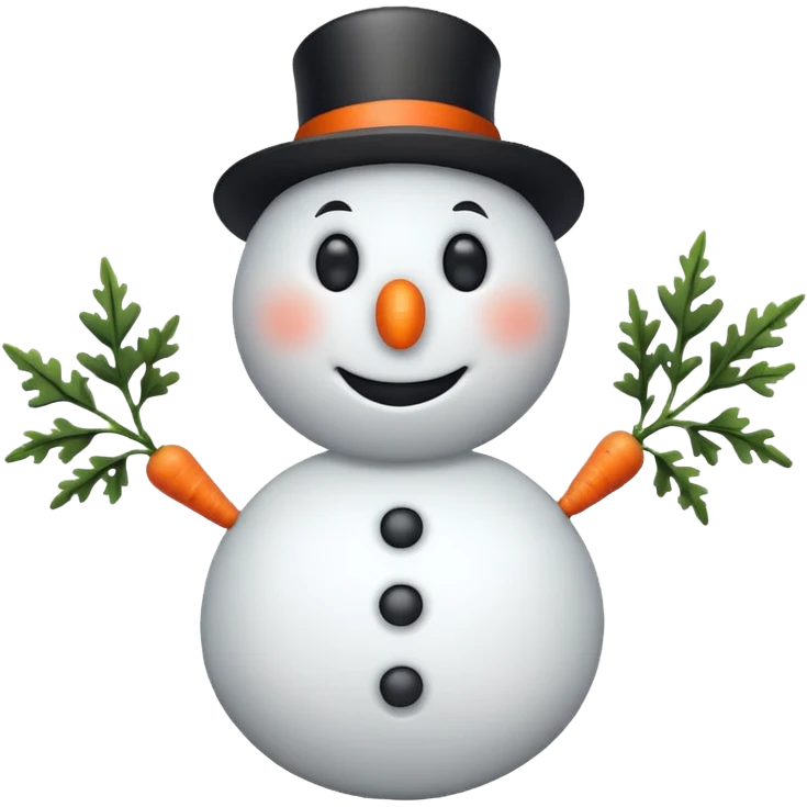 Snowman emoji