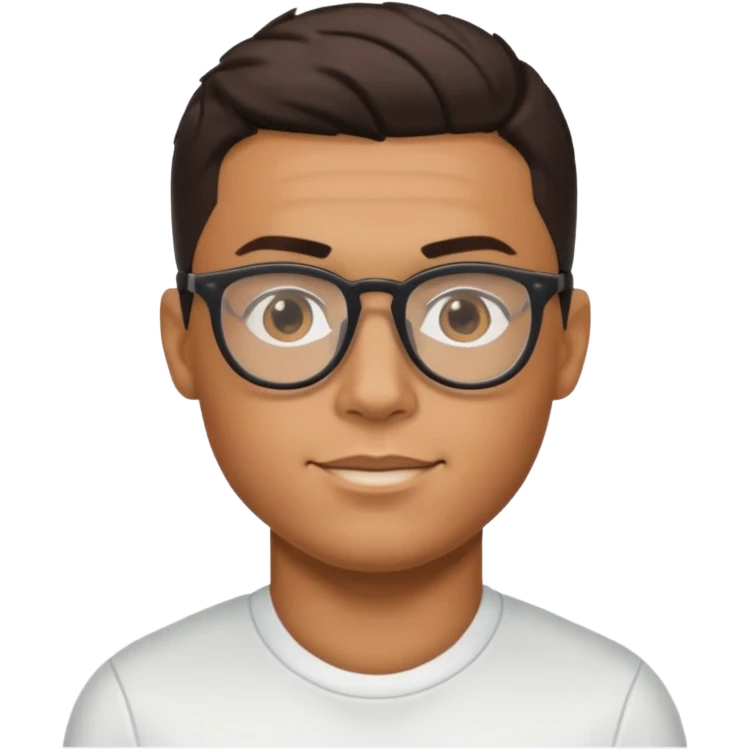 ronaldo wearin glasses emoji