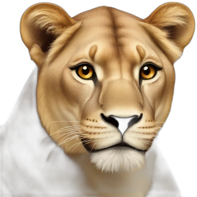 Red lioness emoji