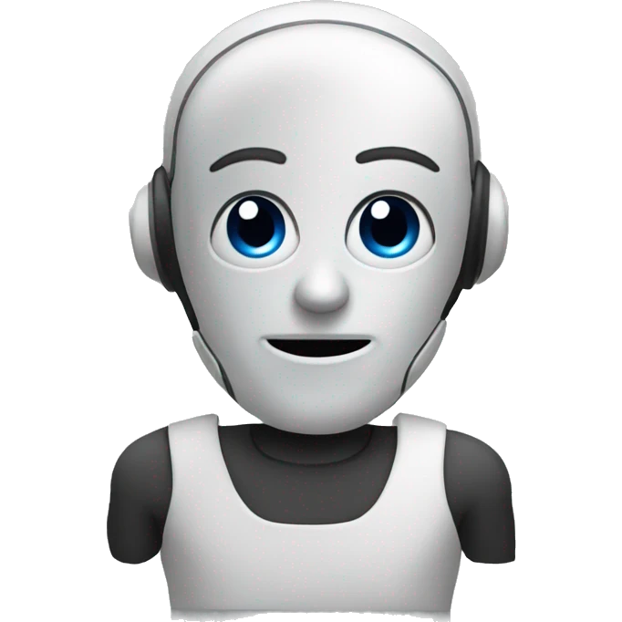 Ai with computer emoji